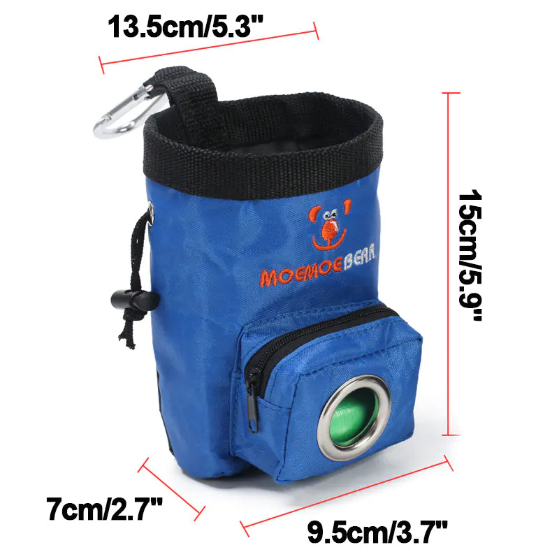 Pet Training Bag with Oxford Cloth and Treat Pouch