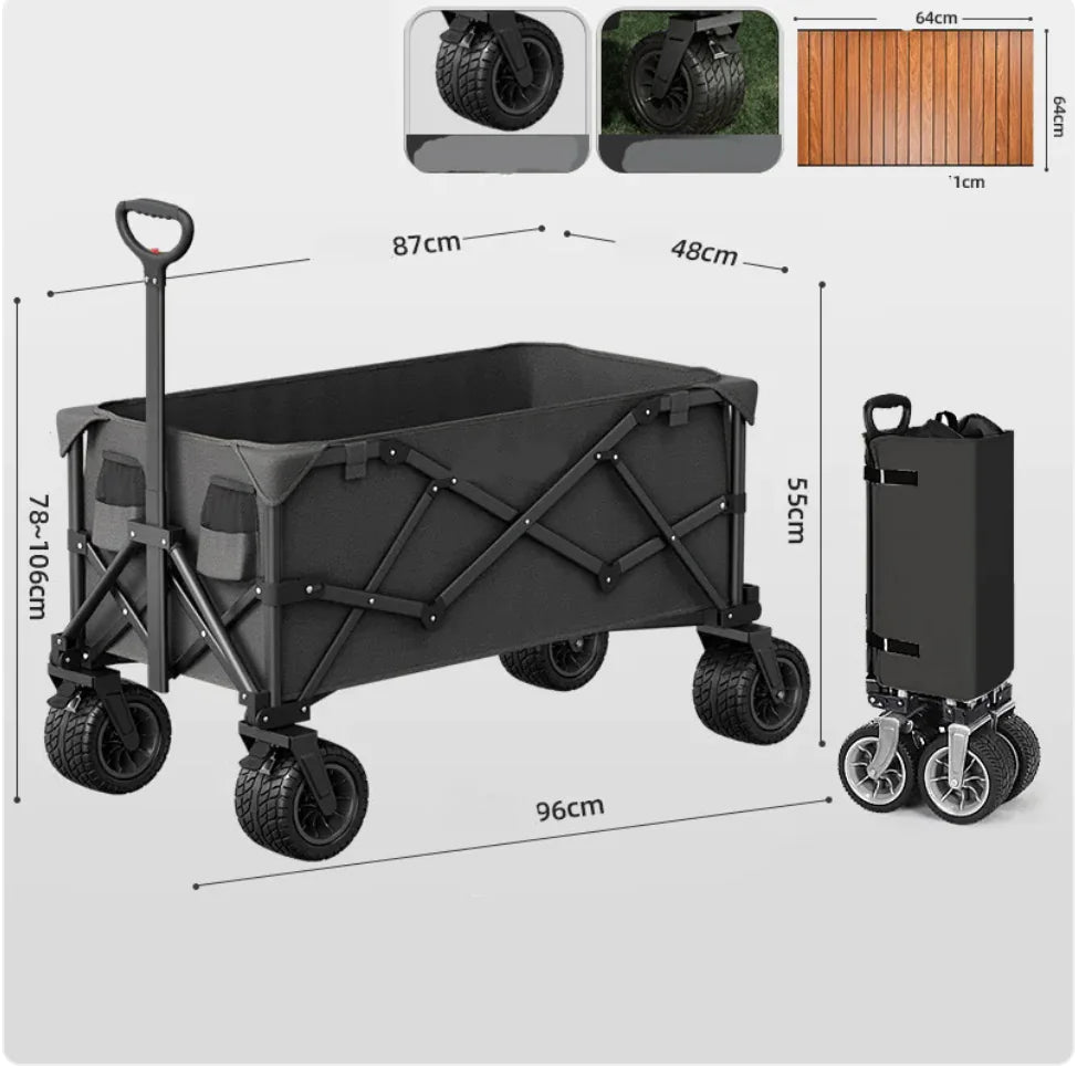 Collapsible Utility Camping Wagon