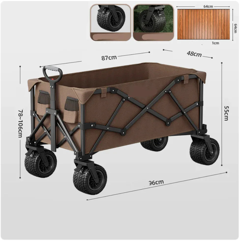 Collapsible Utility Camping Wagon