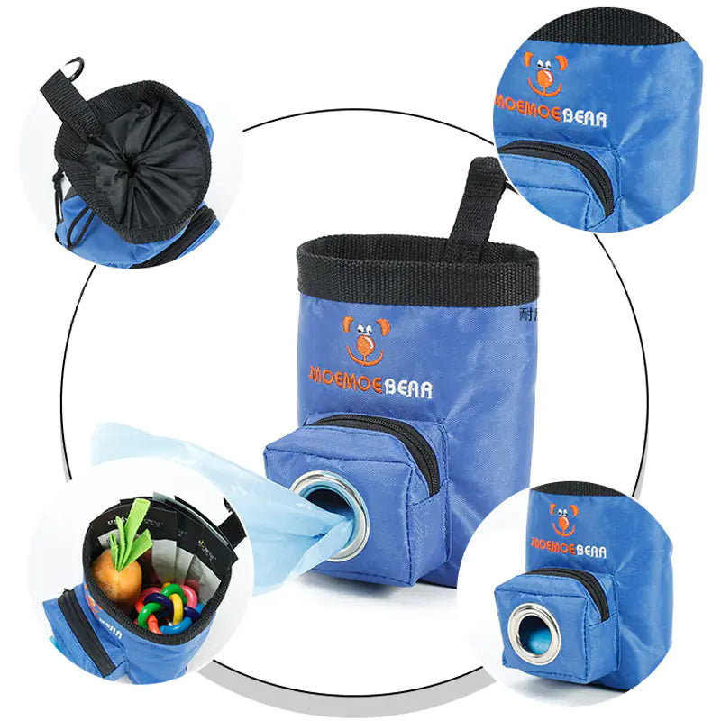 Pet Training Bag with Oxford Cloth and Treat Pouch