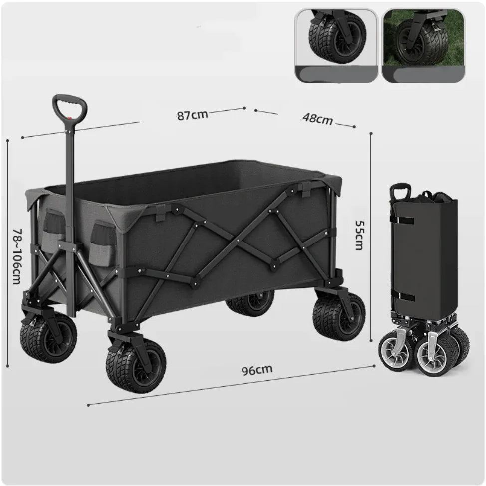 Collapsible Utility Camping Wagon